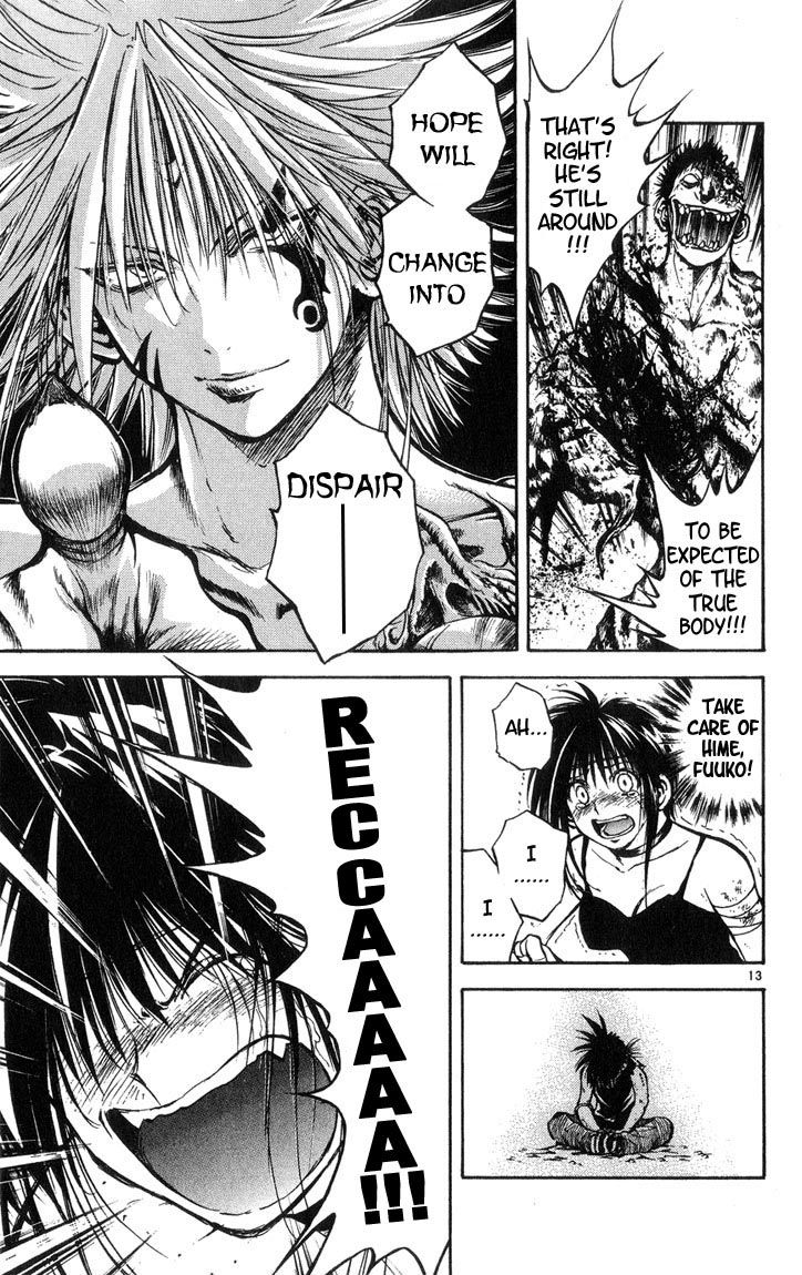 Flame of Recca Chapter 318 page 11 - Chapter 318: -Final Battle- Tendou Jigoku (11) In the Valley between Hope and Dispair