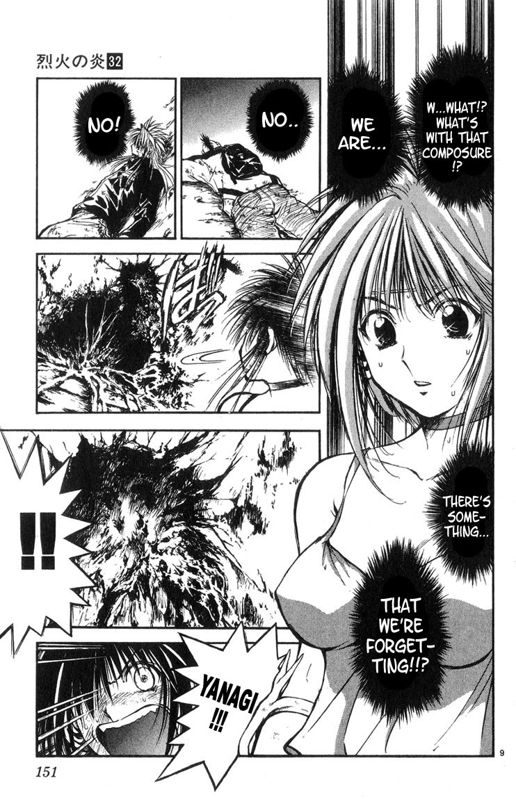 Flame of Recca Chapter 318 page 8 - Chapter 318: -Final Battle- Tendou Jigoku (11) In the Valley between Hope and Dispair