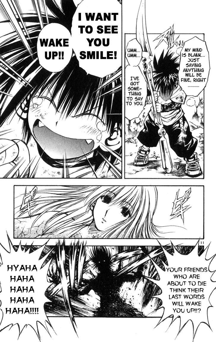 Flame of Recca Chapter 319 page 11 - Chapter 319: -Final Battle- Tendou Jigoku (12) Send the Voice, Send it to the Heart
