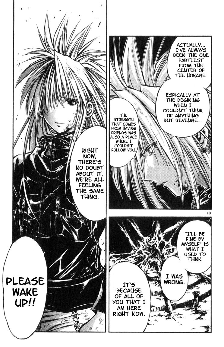 Flame of Recca Chapter 319 page 13 - Chapter 319: -Final Battle- Tendou Jigoku (12) Send the Voice, Send it to the Heart