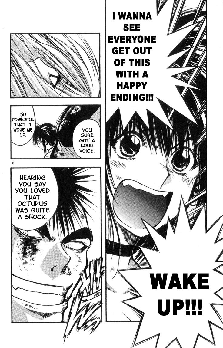 Flame of Recca Chapter 319 page 8 - Chapter 319: -Final Battle- Tendou Jigoku (12) Send the Voice, Send it to the Heart