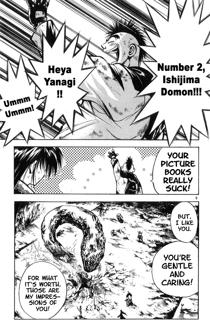 Flame of Recca Chapter 319 page 9 - Chapter 319: -Final Battle- Tendou Jigoku (12) Send the Voice, Send it to the Heart