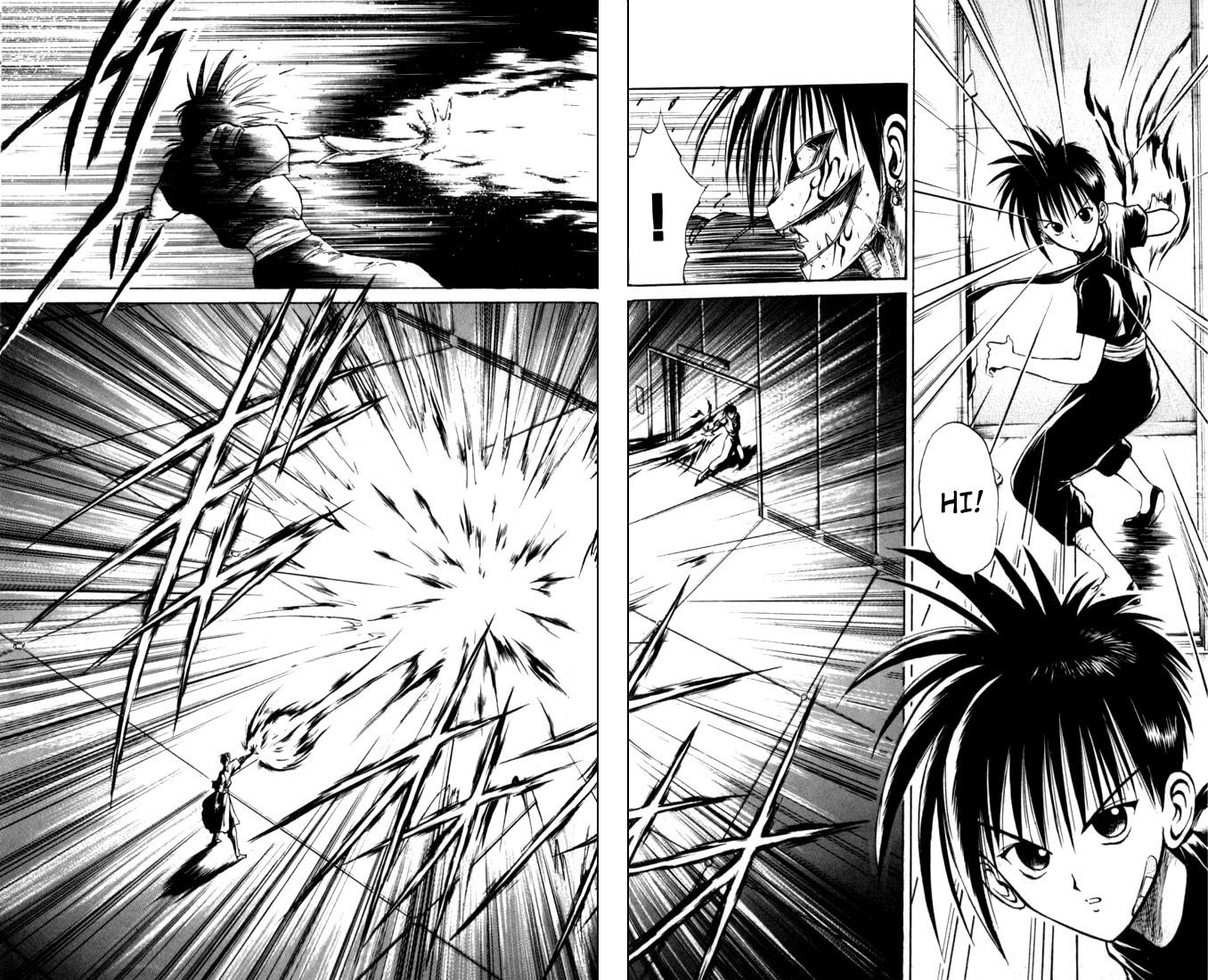 Flame of Recca Chapter 32 page 8 - Chapter 32: Kurenai