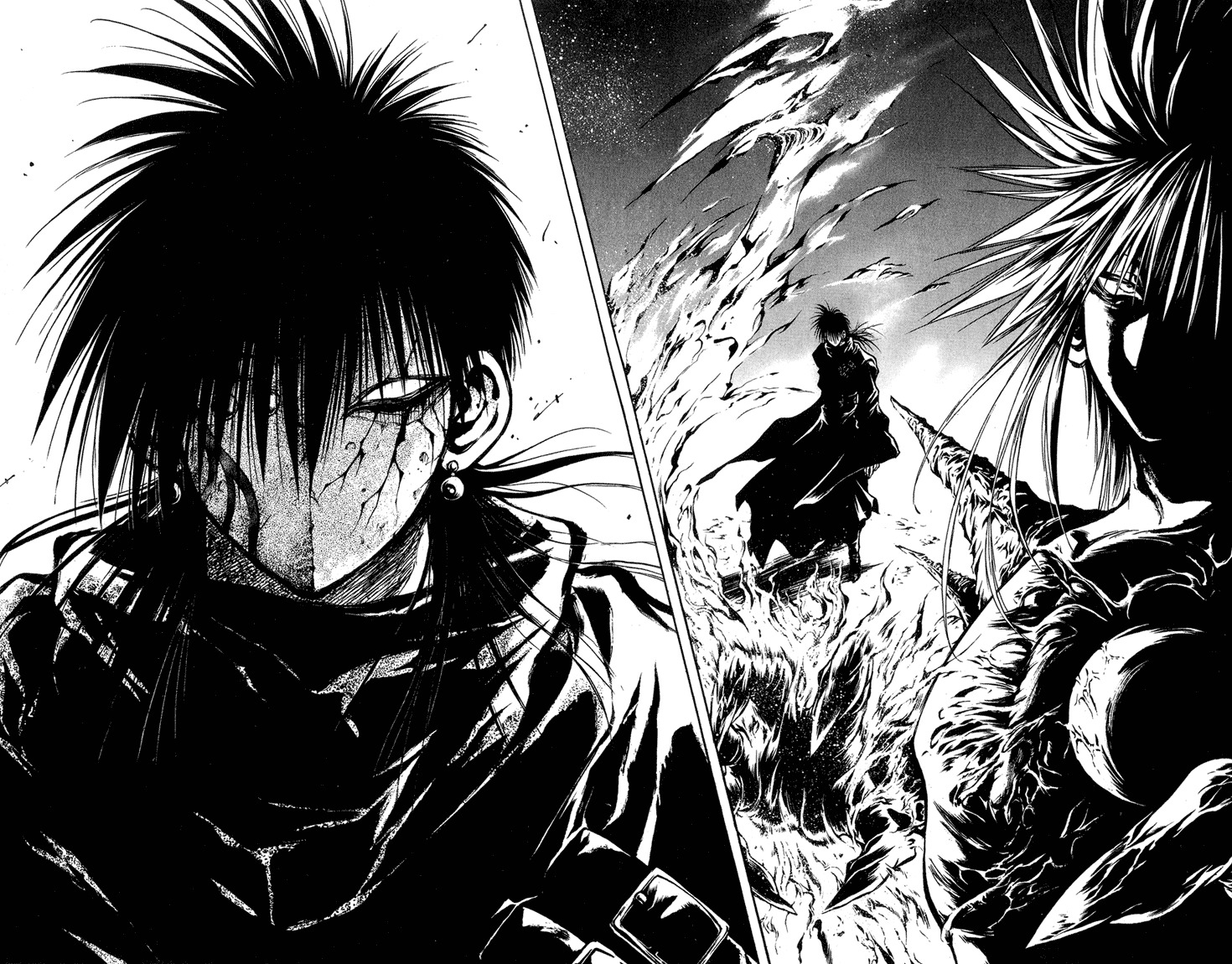 Flame of Recca Chapter 321 page 10 - Chapter 321: -Final Battle- Tendou Jigoku (14) Fallen from Heaven