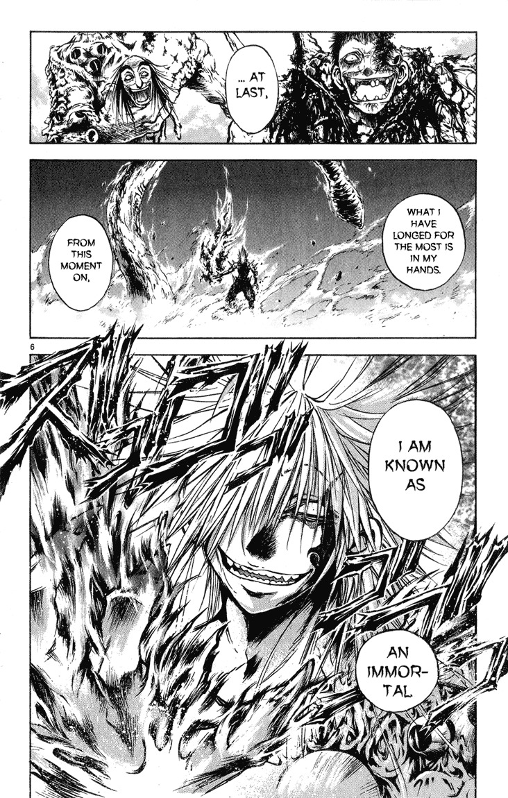 Flame of Recca Chapter 321 page 8 - Chapter 321: -Final Battle- Tendou Jigoku (14) Fallen from Heaven