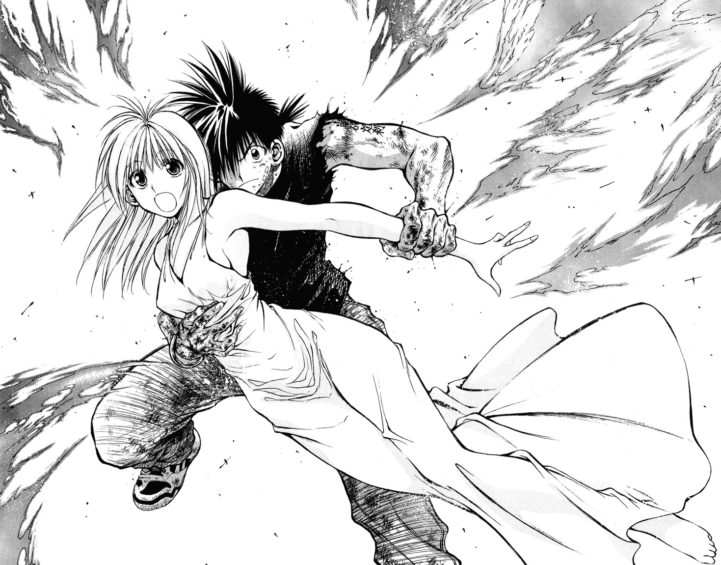 Flame of Recca Chapter 324 page 15 - Chapter 324: Flame of Recca (2) The Eighth - Resshin