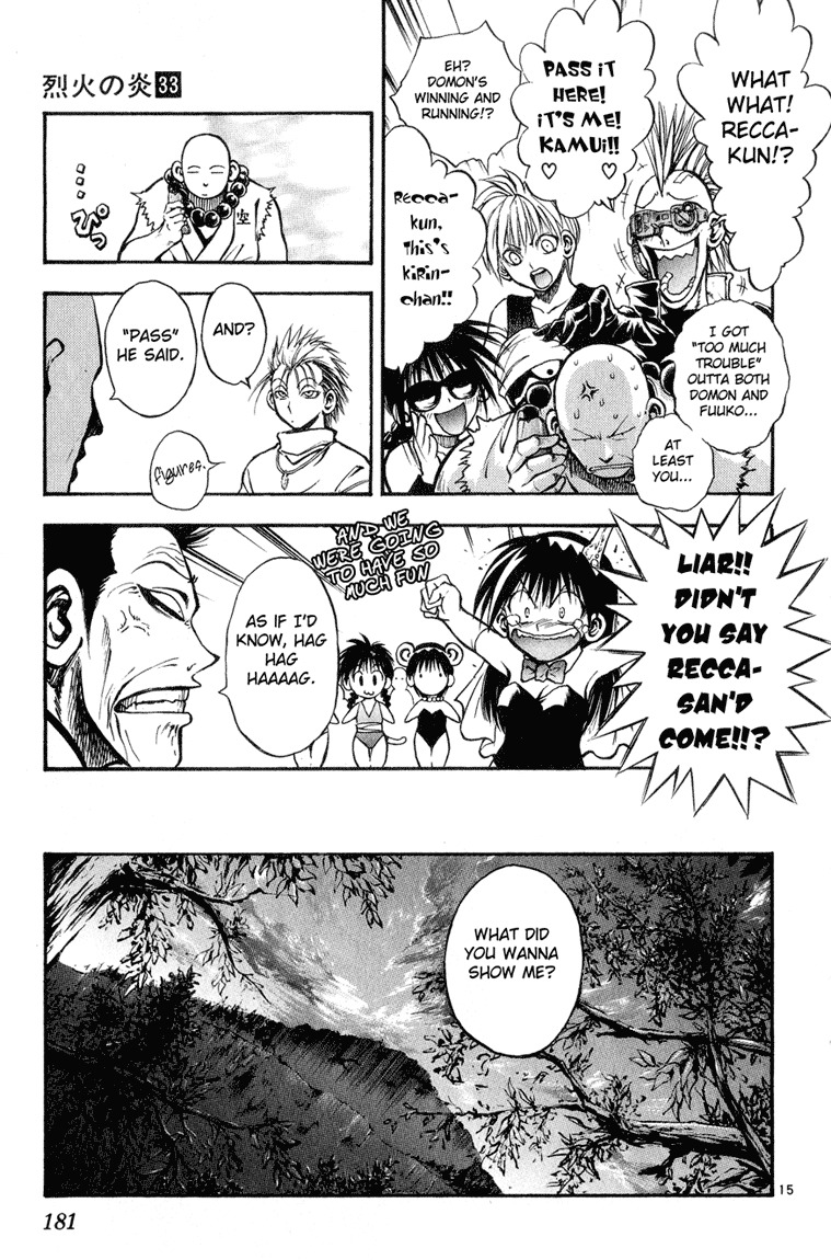 Flame of Recca Chapter 329 page 14 - Chapter 329: Final Chapter ~ Recca and Yanagi