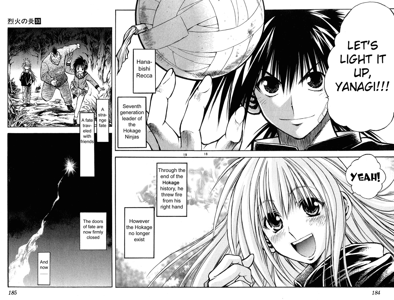 Flame of Recca Chapter 329 page 17 - Chapter 329: Final Chapter ~ Recca and Yanagi