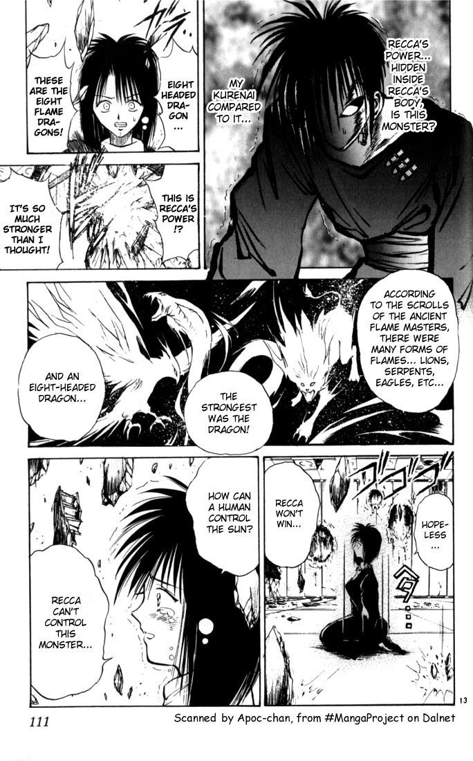 Flame of Recca Chapter 35 page 11 - Chapter 35: Eight Flame Dragons