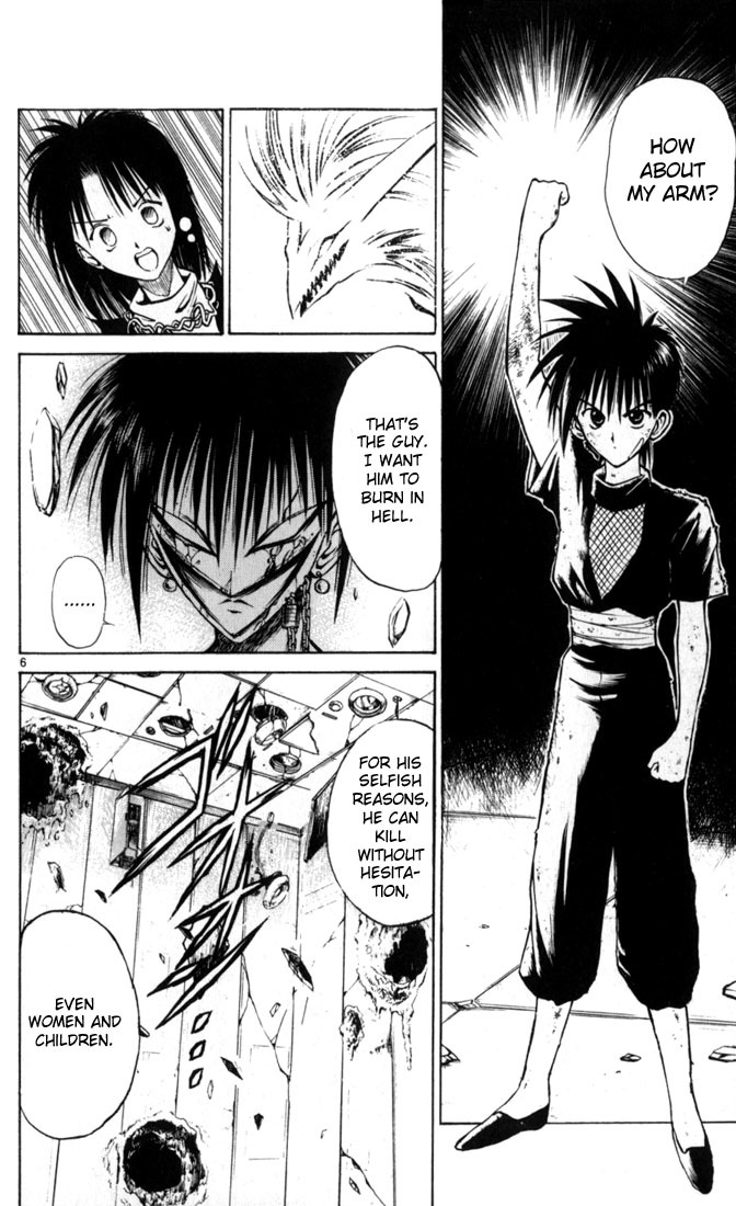 Flame of Recca Chapter 36 page 6 - Chapter 36: Demon Dissapears