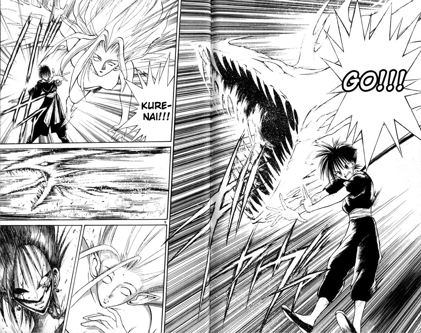 Flame of Recca Chapter 36 page 8 - Chapter 36: Demon Dissapears