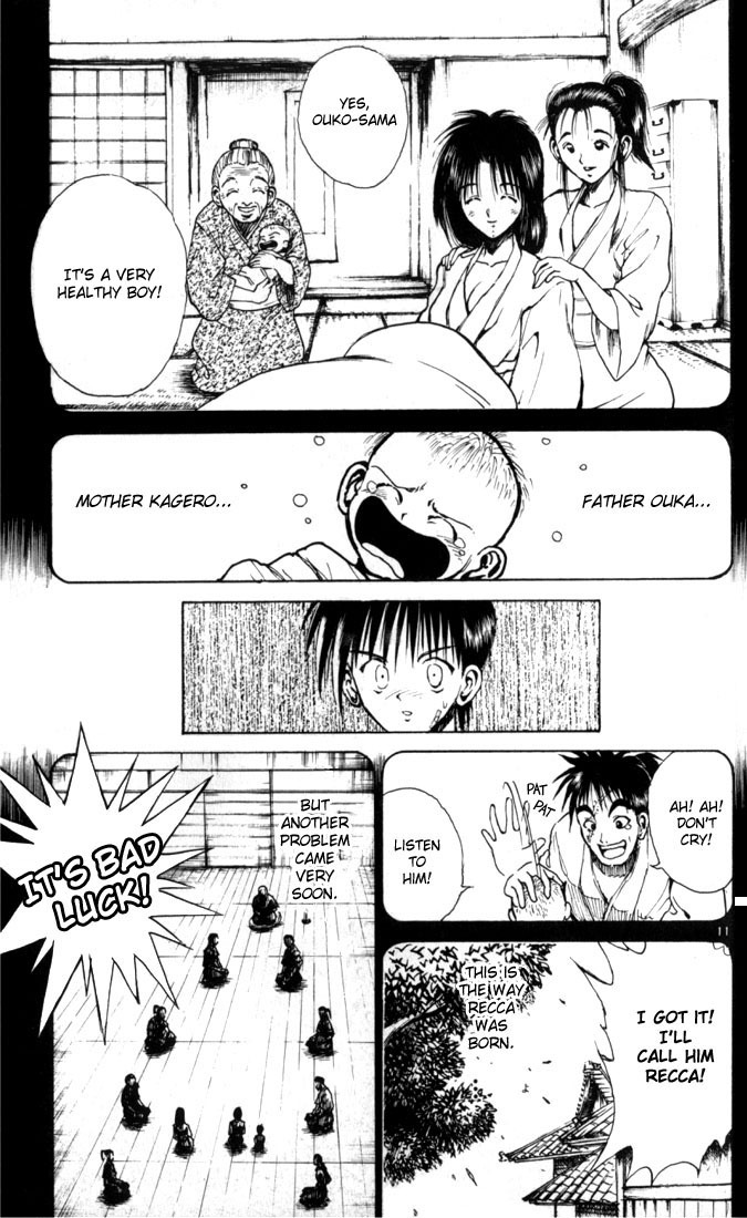 Flame of Recca Chapter 38 page 10 - Chapter 38: Truth of the Past I