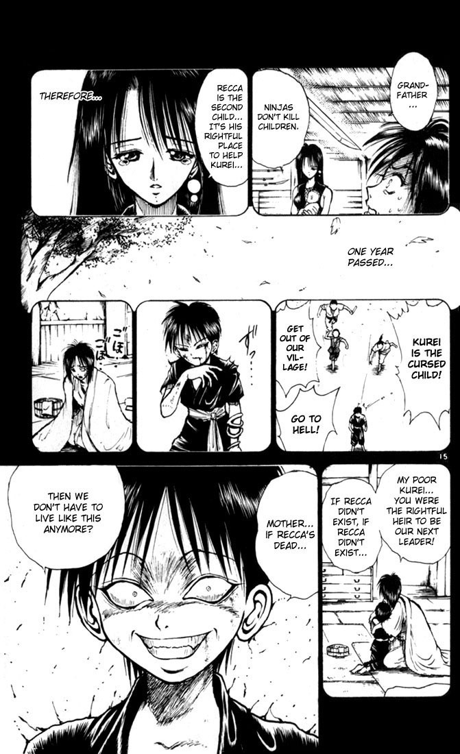 Flame of Recca Chapter 38 page 14 - Chapter 38: Truth of the Past I