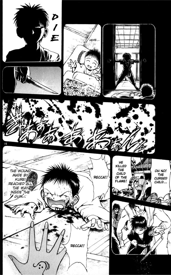 Flame of Recca Chapter 38 page 15 - Chapter 38: Truth of the Past I