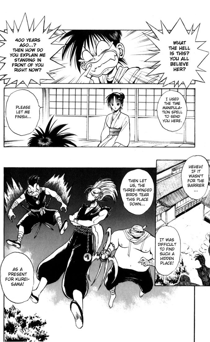 Flame of Recca Chapter 38 page 17 - Chapter 38: Truth of the Past I