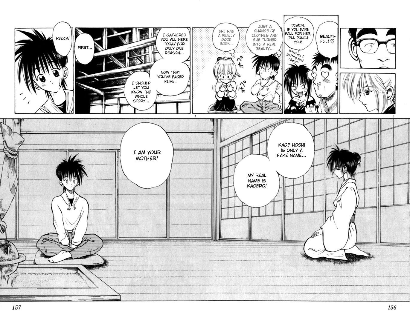 Flame of Recca Chapter 38 page 6 - Chapter 38: Truth of the Past I