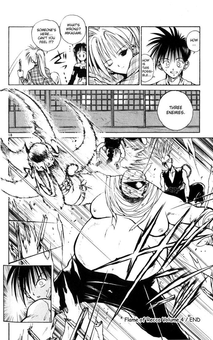 Flame of Recca Chapter 39 page 18 - Chapter 39: Truth of the Past II