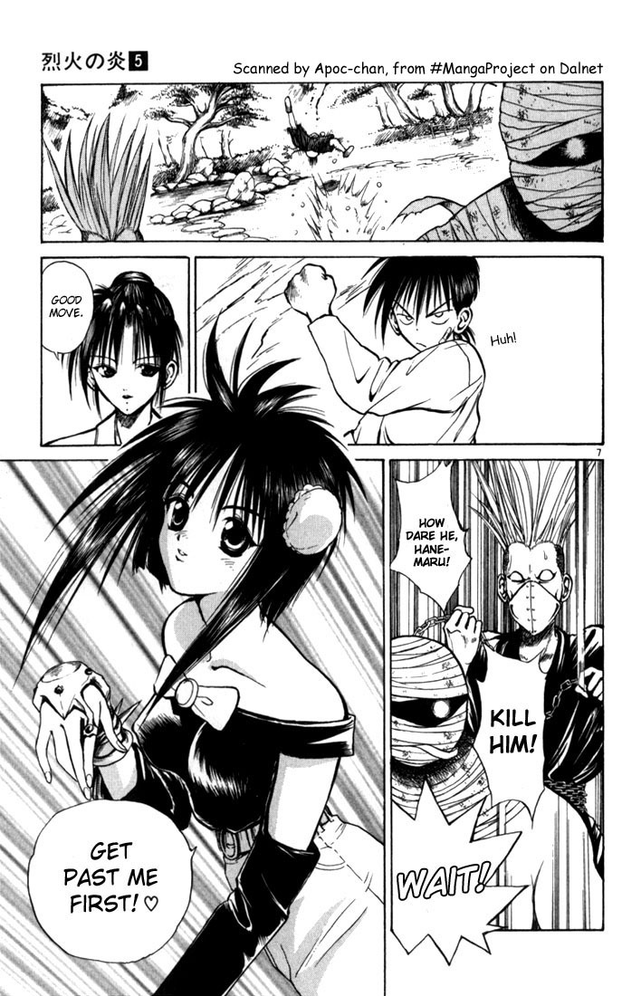 Flame of Recca Chapter 40 page 10 - Chapter 40: The Day to Meet Mother