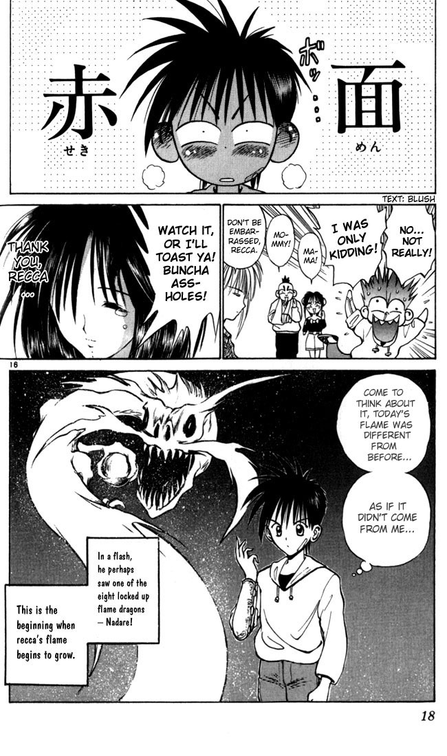 Flame of Recca Chapter 40 page 19 - Chapter 40: The Day to Meet Mother