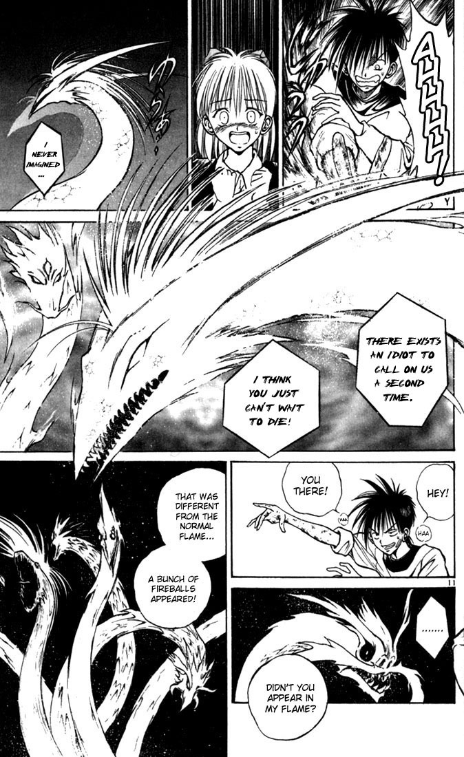 Flame of Recca Chapter 41 page 11 - Chapter 41: Challenging the Eight Flame Dragons