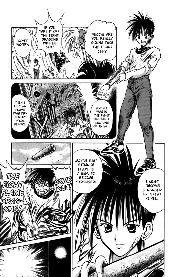 Flame of Recca Chapter 41 page 9 - Chapter 41: Challenging the Eight Flame Dragons