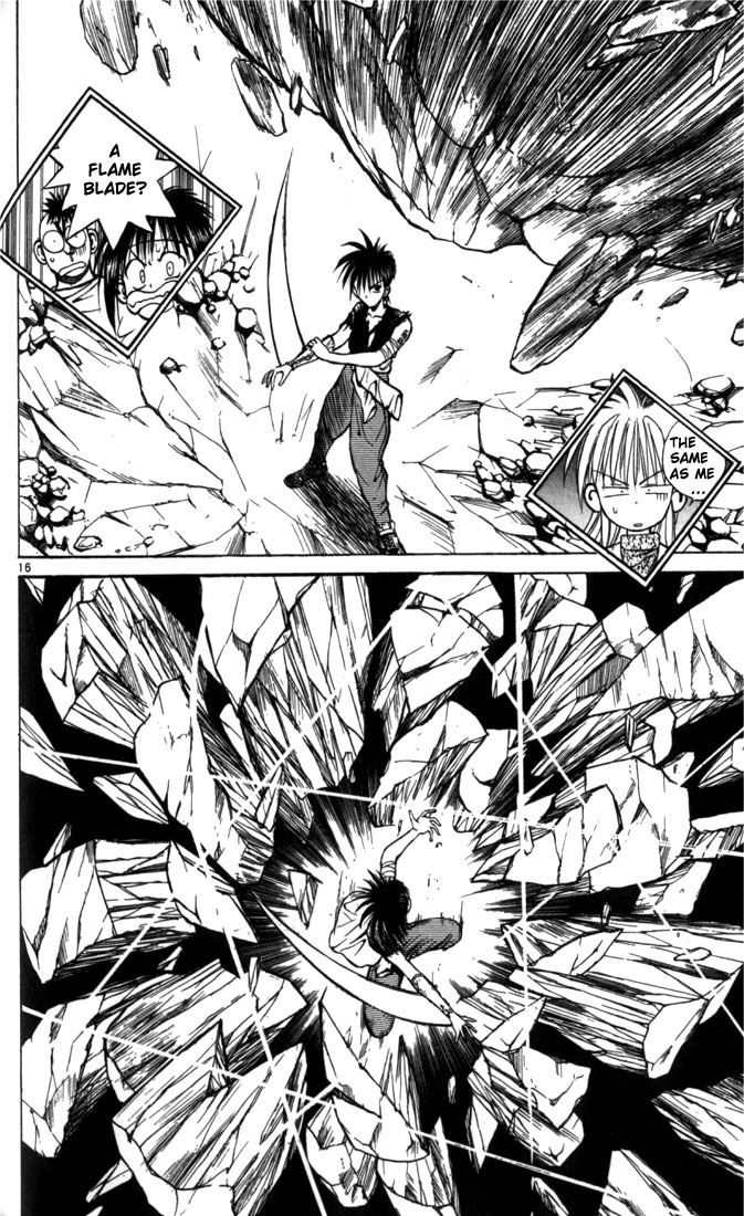 Flame of Recca Chapter 42 page 14 - Chapter 42: Strength of the Tattoos