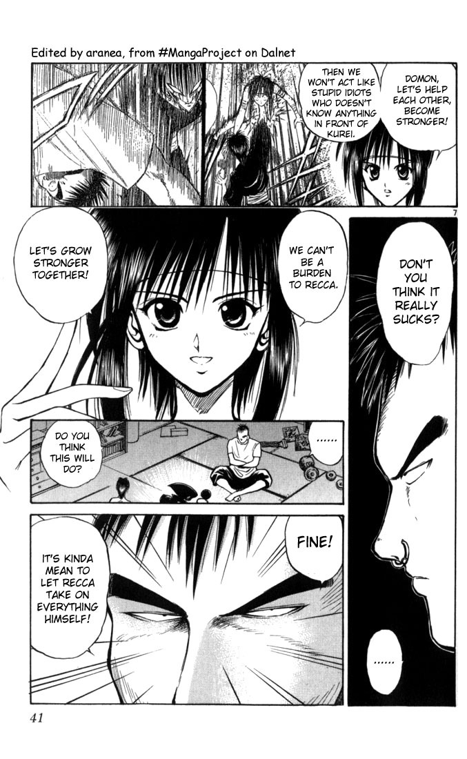 Flame of Recca Chapter 42 page 6 - Chapter 42: Strength of the Tattoos