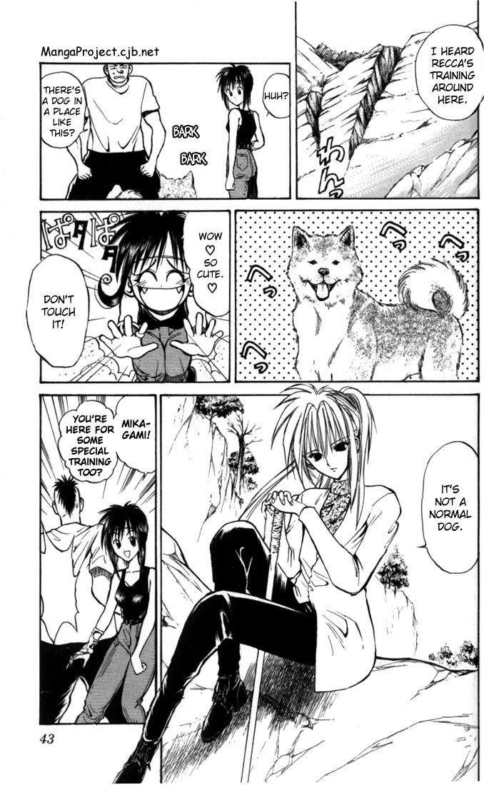 Flame of Recca Chapter 42 page 8 - Chapter 42: Strength of the Tattoos