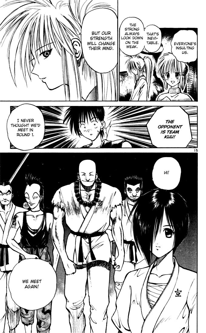 Flame of Recca Chapter 44 page 14 - Chapter 44: The First Round of the Tournament