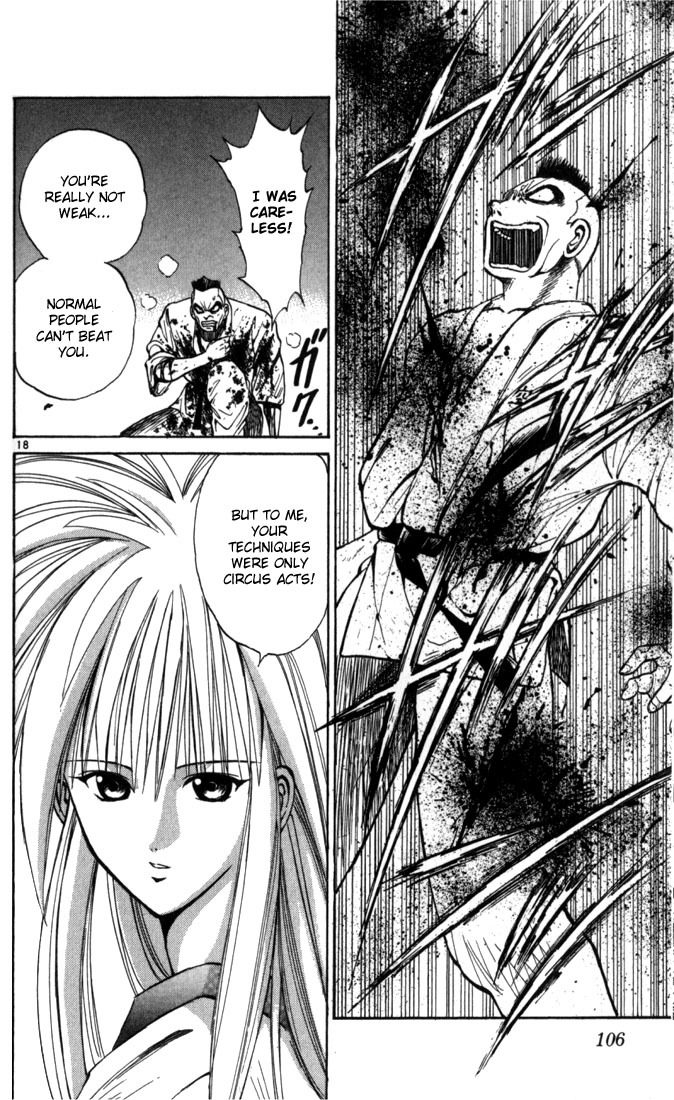 Flame of Recca Chapter 45 page 17 - Chapter 45: Kuu I (Hyomon Ken)