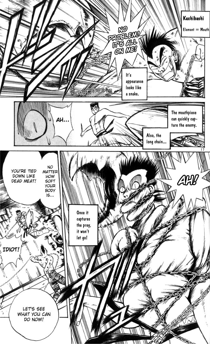 Flame of Recca Chapter 46 page 17 - Chapter 46: Kuu II (The Final Secret Weapon)