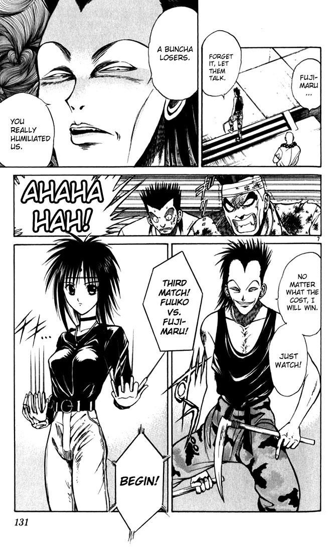 Flame of Recca Chapter 47 page 7 - Chapter 47: Kuu III (Strength of the Claw)