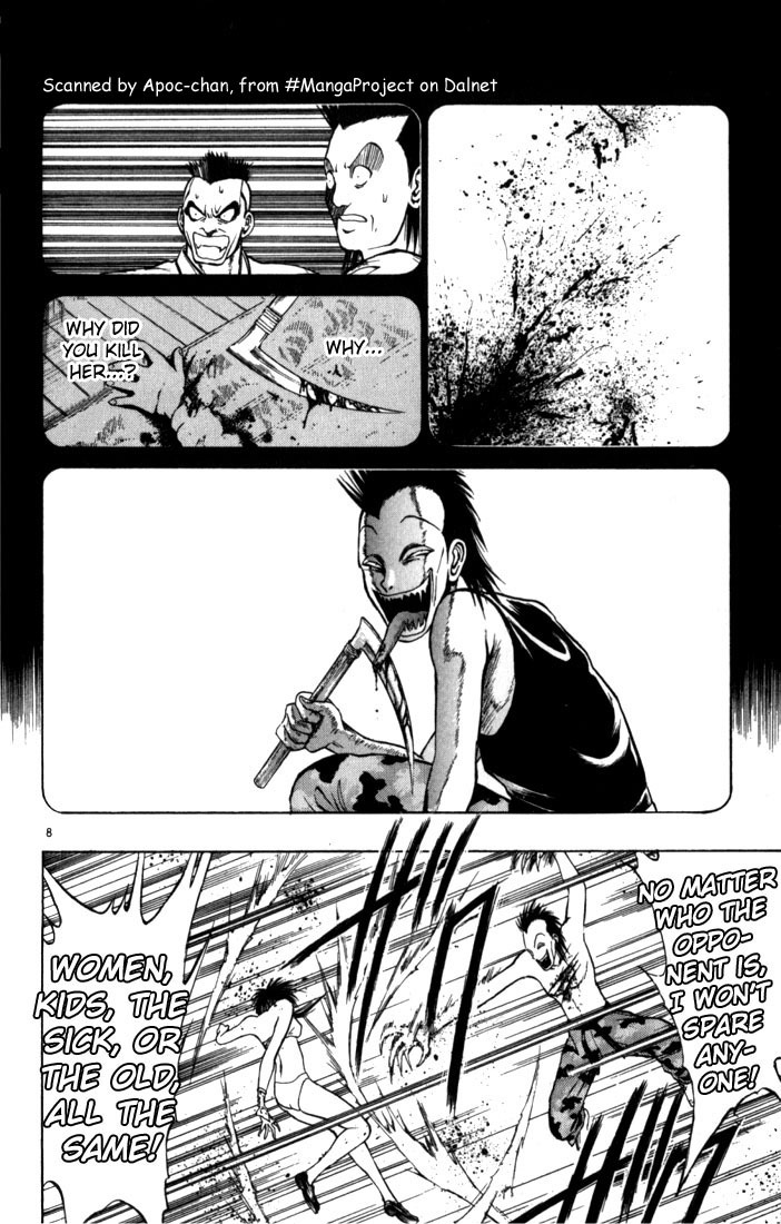 Flame of Recca Chapter 48 page 7 - Chapter 48: Kuu IV (Fuuko's Battle Declaration)