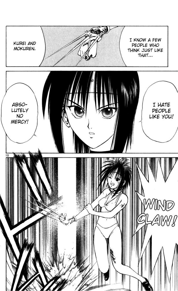 Flame of Recca Chapter 48 page 9 - Chapter 48: Kuu IV (Fuuko's Battle Declaration)