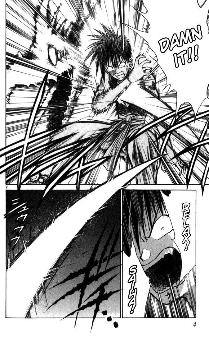 Flame of Recca Chapter 50 page 4 - Chapter 50: Kuu VI (Dancing Paper, the Battle for Honour)