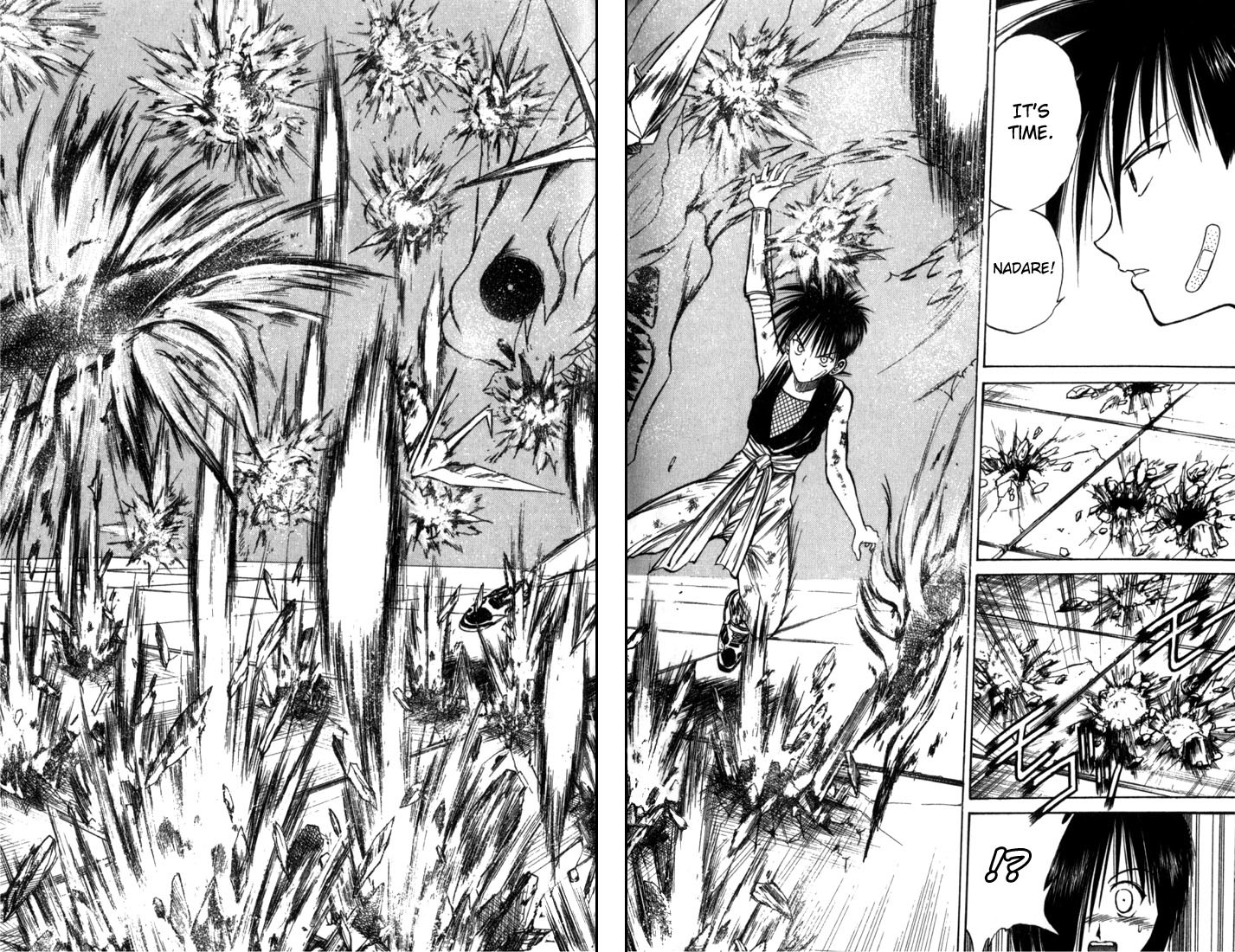 Flame of Recca Chapter 51 page 11 - Chapter 51: Kuu VII (Fireballs Aimed At Kuu)