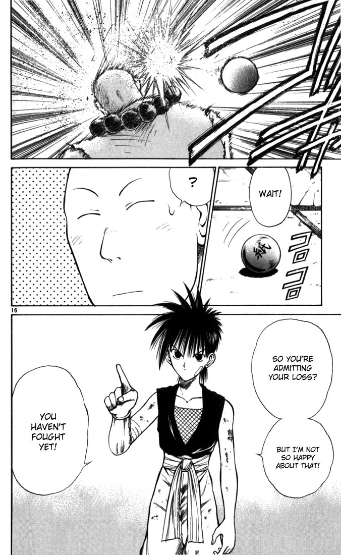 Flame of Recca Chapter 51 page 14 - Chapter 51: Kuu VII (Fireballs Aimed At Kuu)