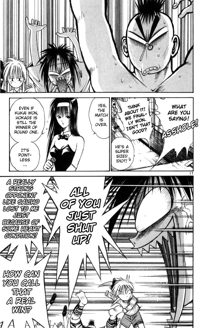 Flame of Recca Chapter 51 page 15 - Chapter 51: Kuu VII (Fireballs Aimed At Kuu)