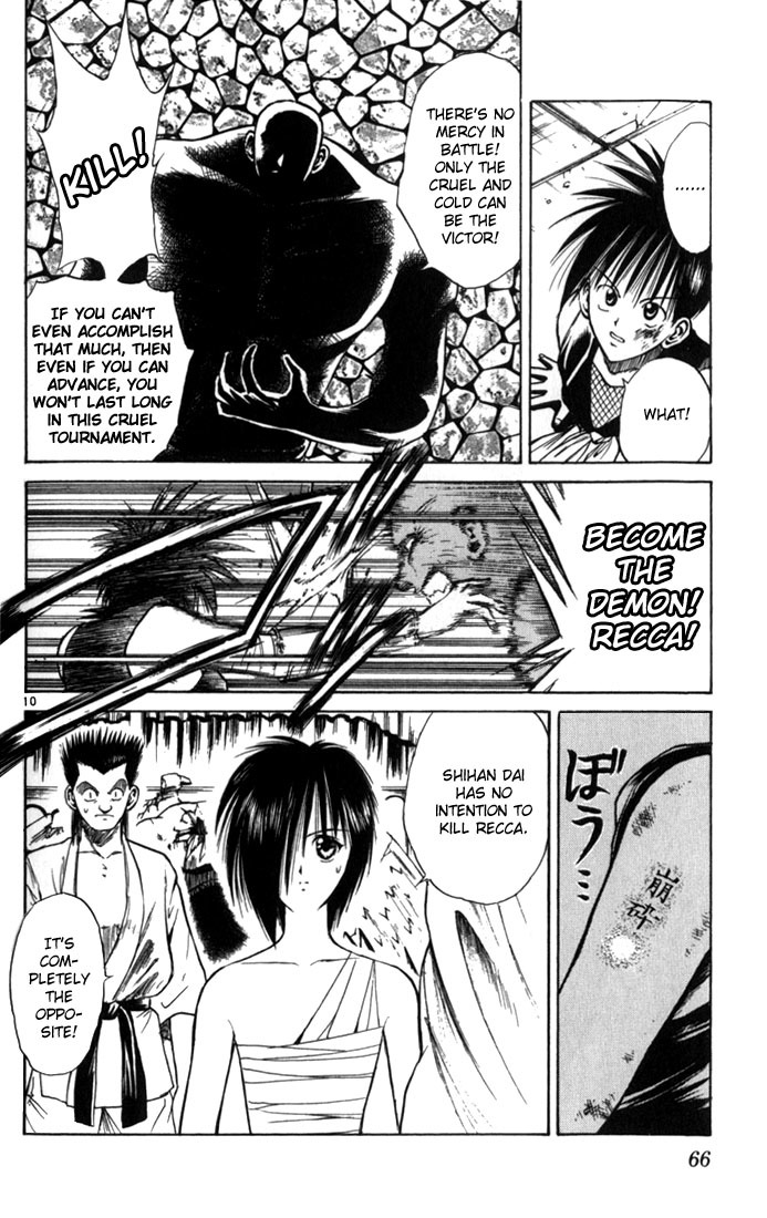 Flame of Recca Chapter 53 page 10 - Chapter 53: Kuu IX (Arrival of Homura)