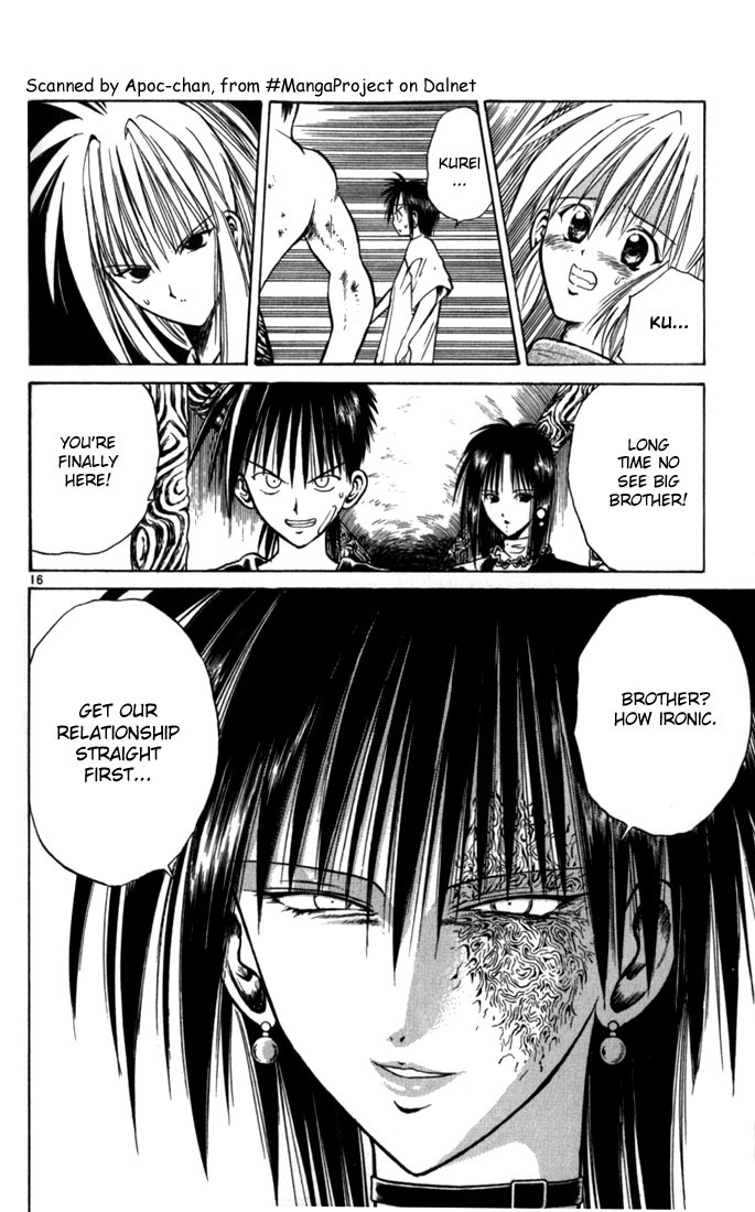 Flame of Recca Chapter 54 page 15 - Chapter 54: Kuu X (The Worthy Defeat)