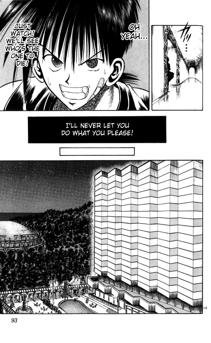 Flame of Recca Chapter 54 page 18 - Chapter 54: Kuu X (The Worthy Defeat)