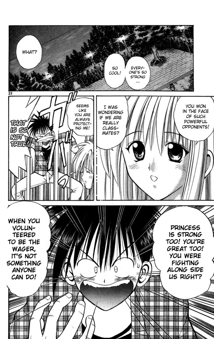 Flame of Recca Chapter 54 page 21 - Chapter 54: Kuu X (The Worthy Defeat)