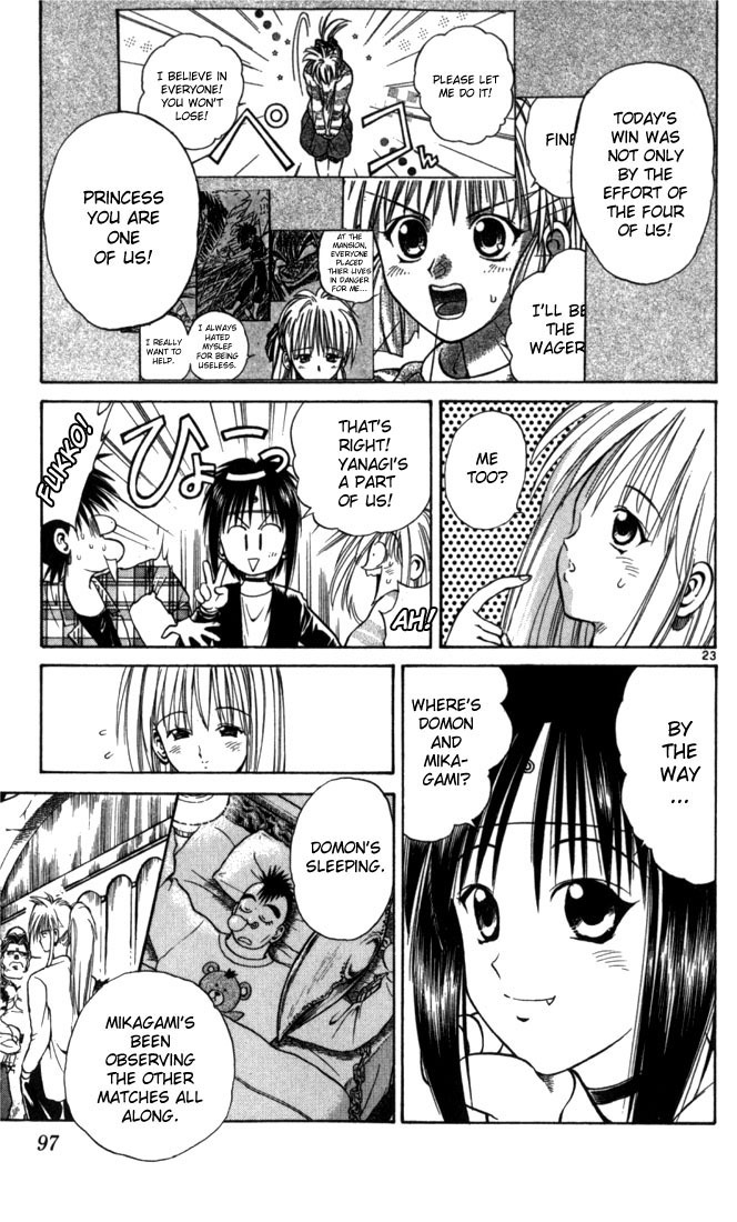 Flame of Recca Chapter 54 page 22 - Chapter 54: Kuu X (The Worthy Defeat)