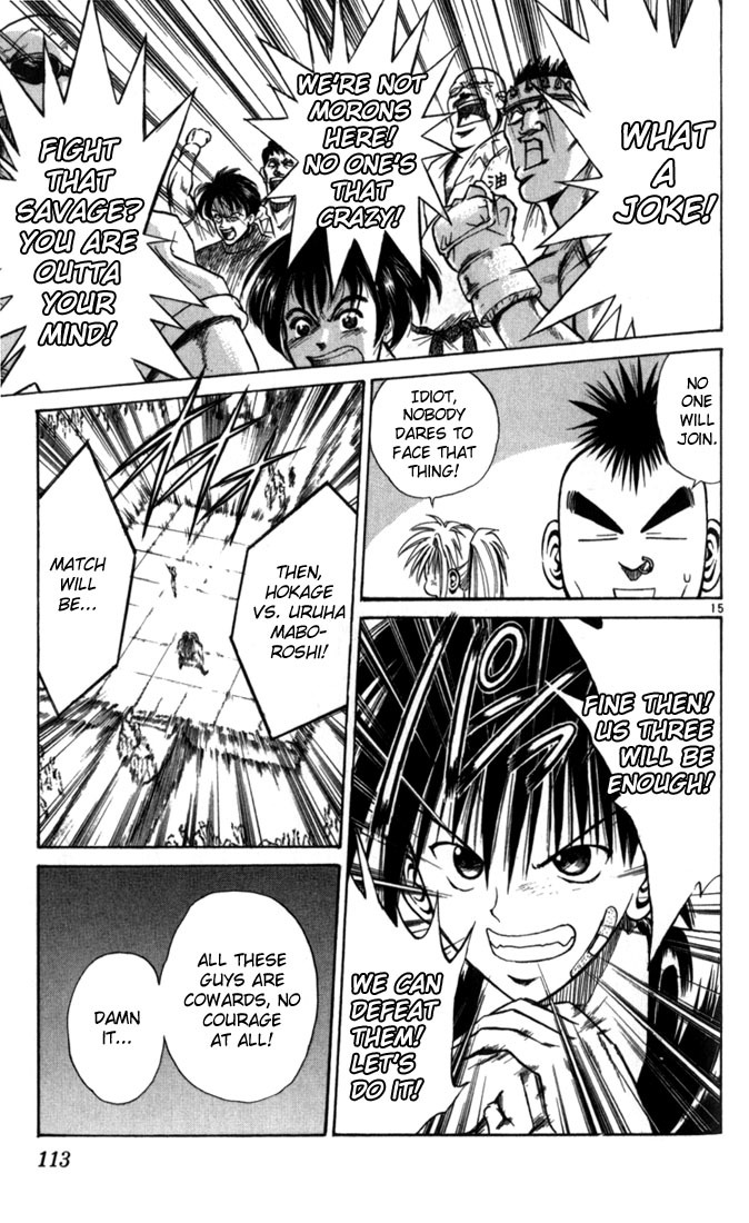 Flame of Recca Chapter 55 page 15 - Chapter 55: The Person Who Should Be Here