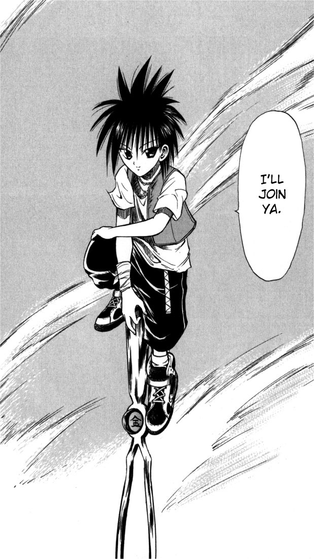 Flame of Recca Chapter 55 page 17 - Chapter 55: The Person Who Should Be Here