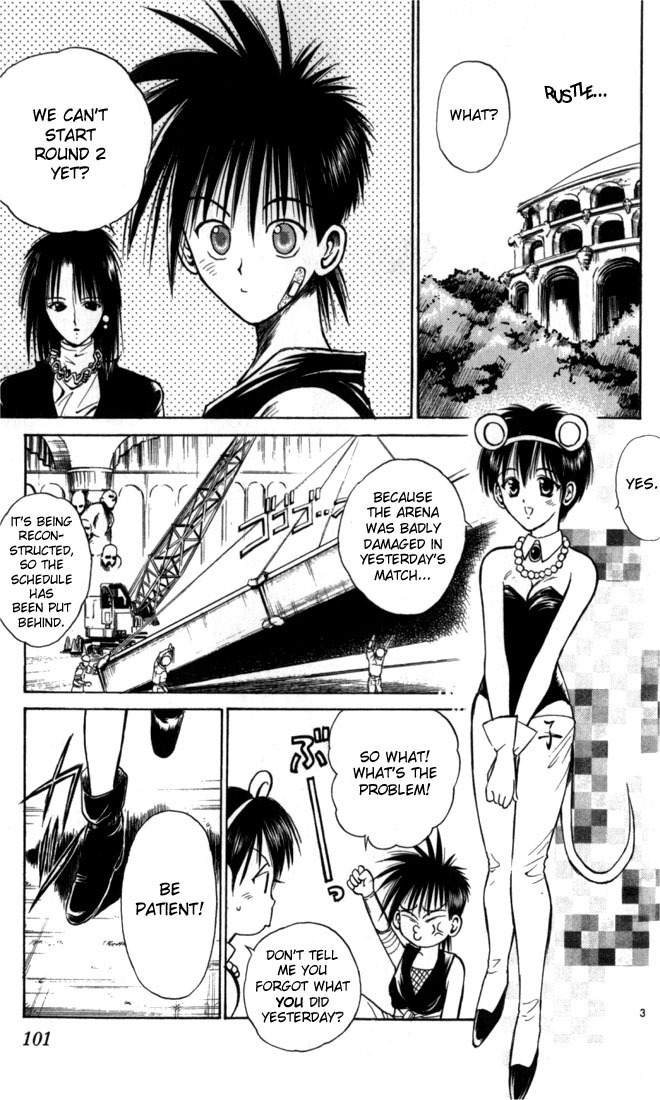 Flame of Recca Chapter 55 page 3 - Chapter 55: The Person Who Should Be Here