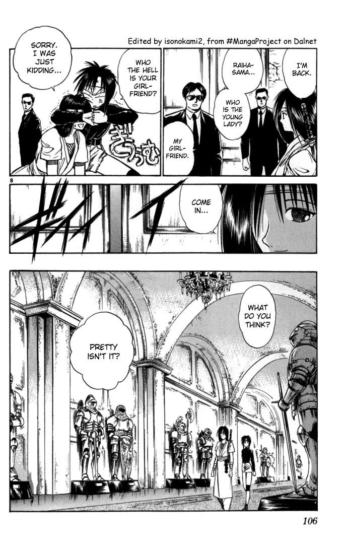 Flame of Recca Chapter 55 page 8 - Chapter 55: The Person Who Should Be Here