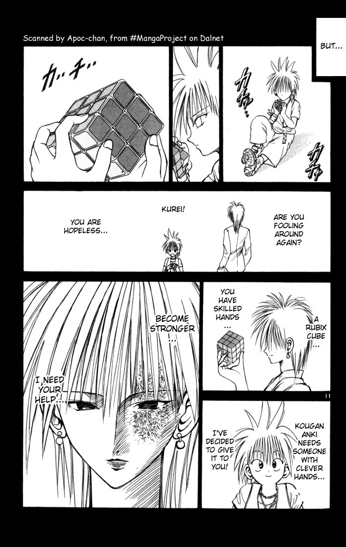 Flame of Recca Chapter 57 page 11 - Chapter 57: Feast of the Illusion Master II (Beast Combination)
