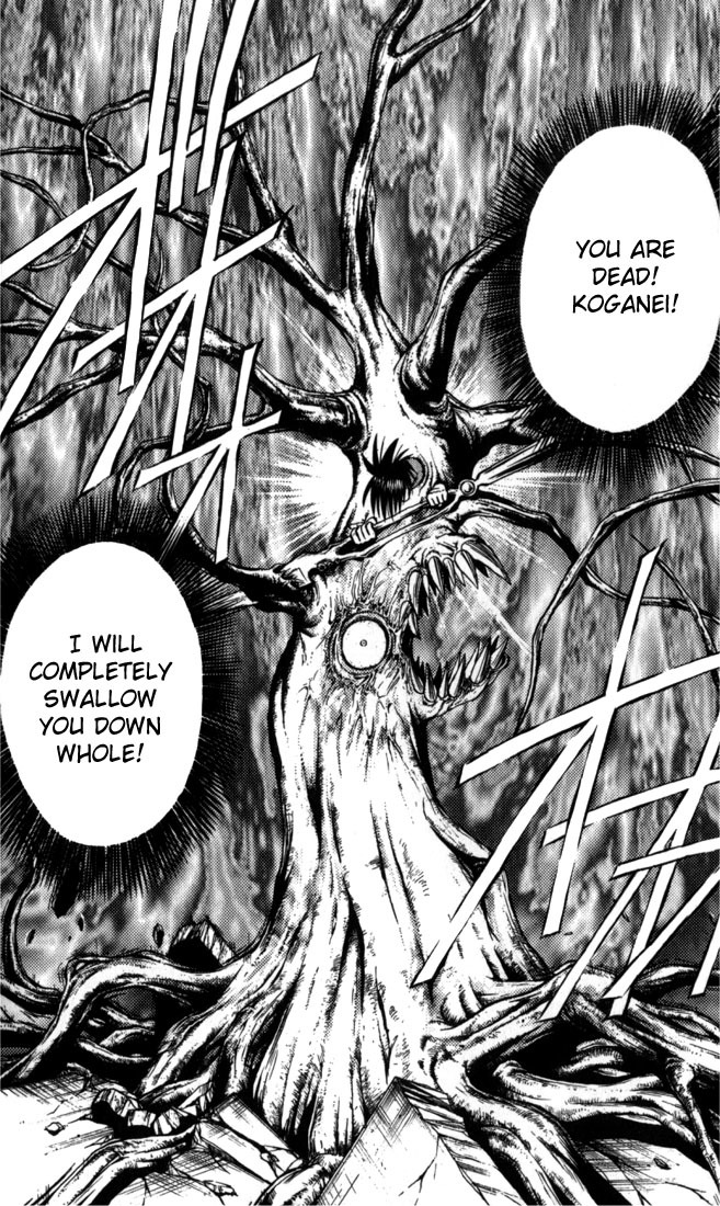Flame of Recca Chapter 58 page 18 - Chapter 58: Feast of the Illusion Master III (Reacquaintance With Wood)