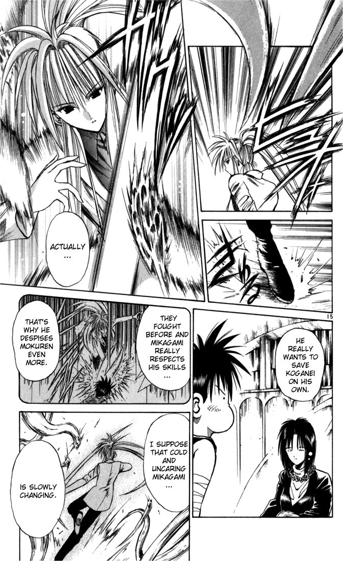 Flame of Recca Chapter 59 page 14 - Chapter 59: Feast of the Illusion Master IV (Human Tree)